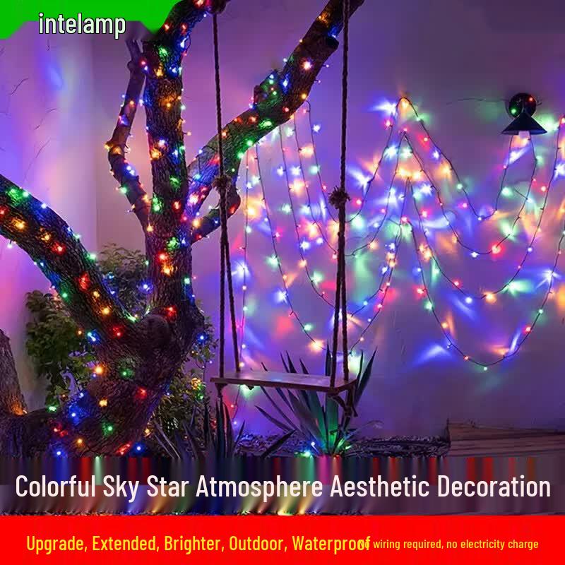Yinglang Solar Outdoor Decorative LED String Lights