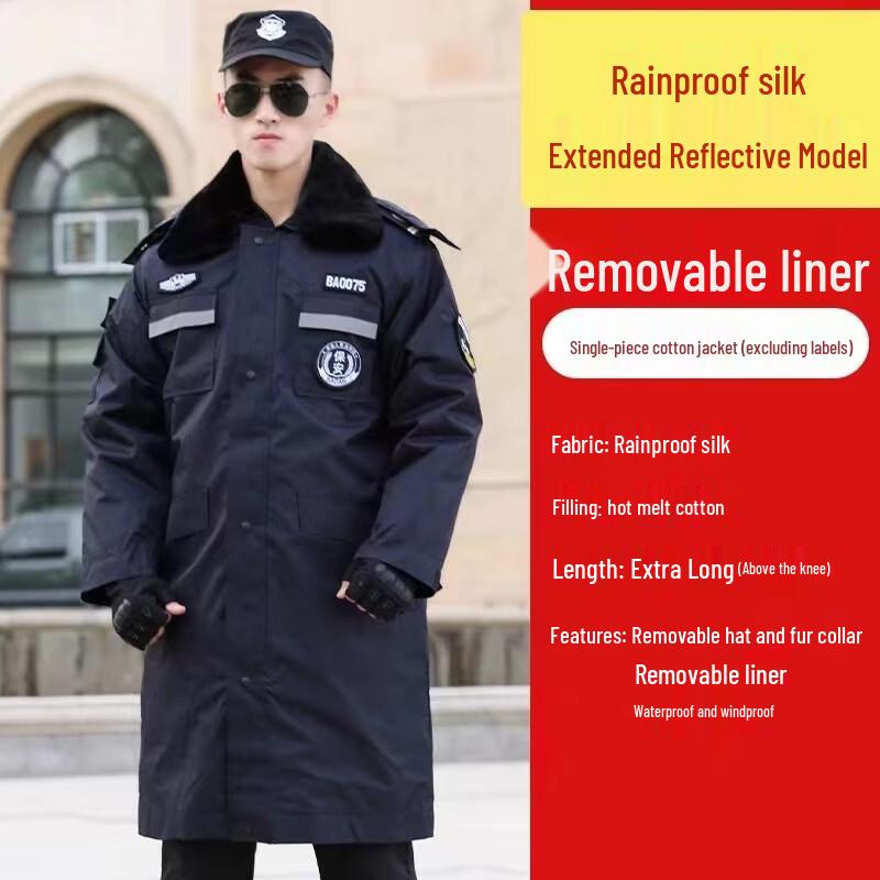 Brangdy Security Multi-Function Reflective Cold Weather Coat