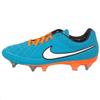 Slip Resistant Coverage Support Balance Soccer Shoes Unisex Blue Orange 631614-418
