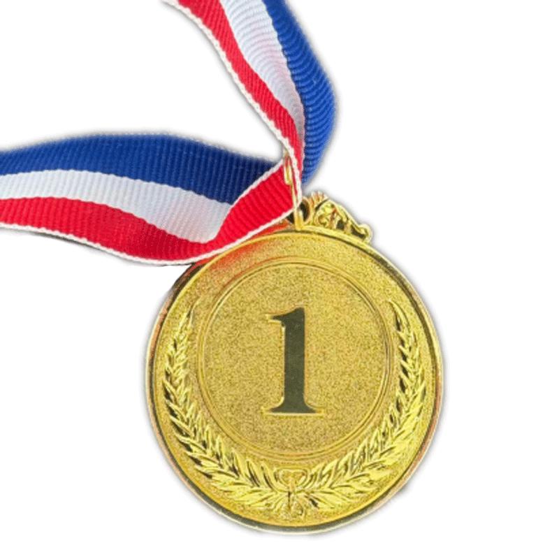 Kindergarten Sportmedaillen: Gold-, Silber-, Bronze-Leistungsurkunden für Schüler