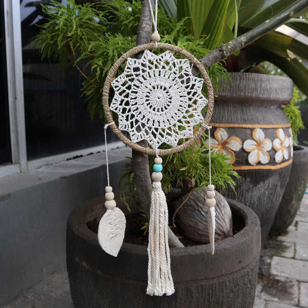 Dream Catcher Handmade Feather-Free Vegan Balinese