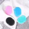 1Pcs Pocket Travel Hair Comb Brush Men Beard Mustache Palm Scalp Massage
