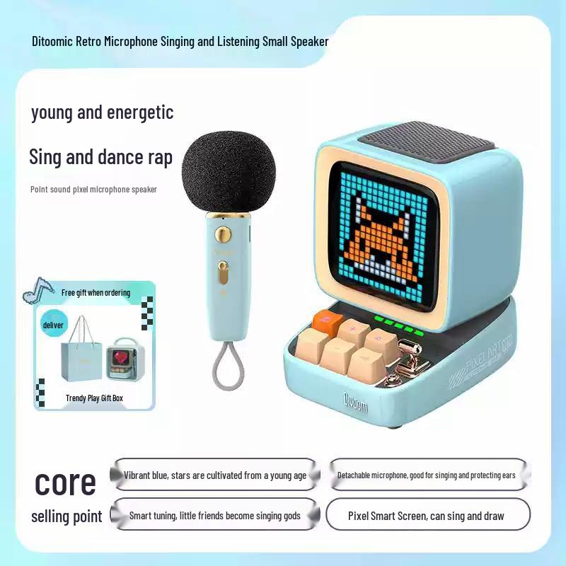 Divoom DITOO 5M Pixel Bluetooth Speaker - Perfect Gift or Birthday Souvenir