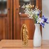 Virgin Mary Resin Statue Indoor Home Decor Catholic Sculpture Living Room Office Church Our Lady of Grace Religious Grace Statue