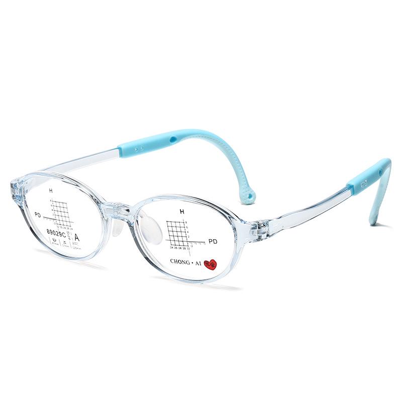 TR90 Ultra-Light Children's Eyeglass Frame with Silicone Soft Nose Pads