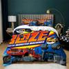 3D B-Blaze M-onster M-achines Speed Cartoon Bettwäsche Set Jungen Mädchen Einzel Doppel Queen Size Bettbezug Kissenbezug Bett Kinder Erwachsene Geschenk