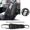Portable 2 Mesh Pocket Oxford Cloth Auto Car Seat Side Back Black Storage Bag G