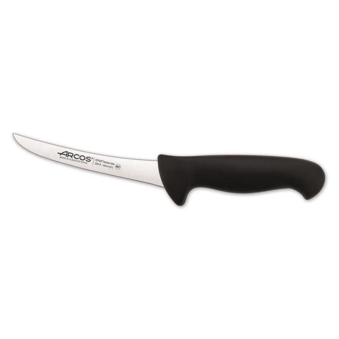 Couteau à désosser - ARCOS - Prof 291325 - Lame 14 cm - Acier inoxydable NITRUM - Ergonomique