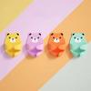 Socket Hanger Cartoon Bear Design Socket Holder Self-Adhesive No-Punch Wall Socket Holders Cable Management