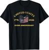 USA 250. Jubiläum 1776 2026 Patriotisches Semiquincentennial T-Shirt