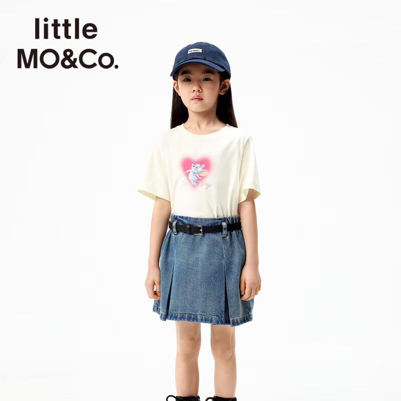 

Little MO&Co. x Tom and Jerry Girls Antibacterial Short-Sleeve T-Shirt