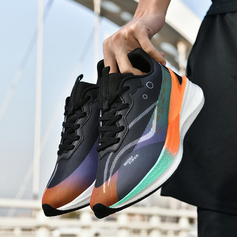 2025 New Ultra-light Shock-absorbing Running Shoes Men's and Women's Breathable Mesh Fashion Sports Shoes Couple Lightweight Running Shoes