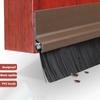 Door Bottom Seal Brush Durable PVC Sealing Strip Anti-Insect Dust Proof for Sliding Garage Door Weather Stripping