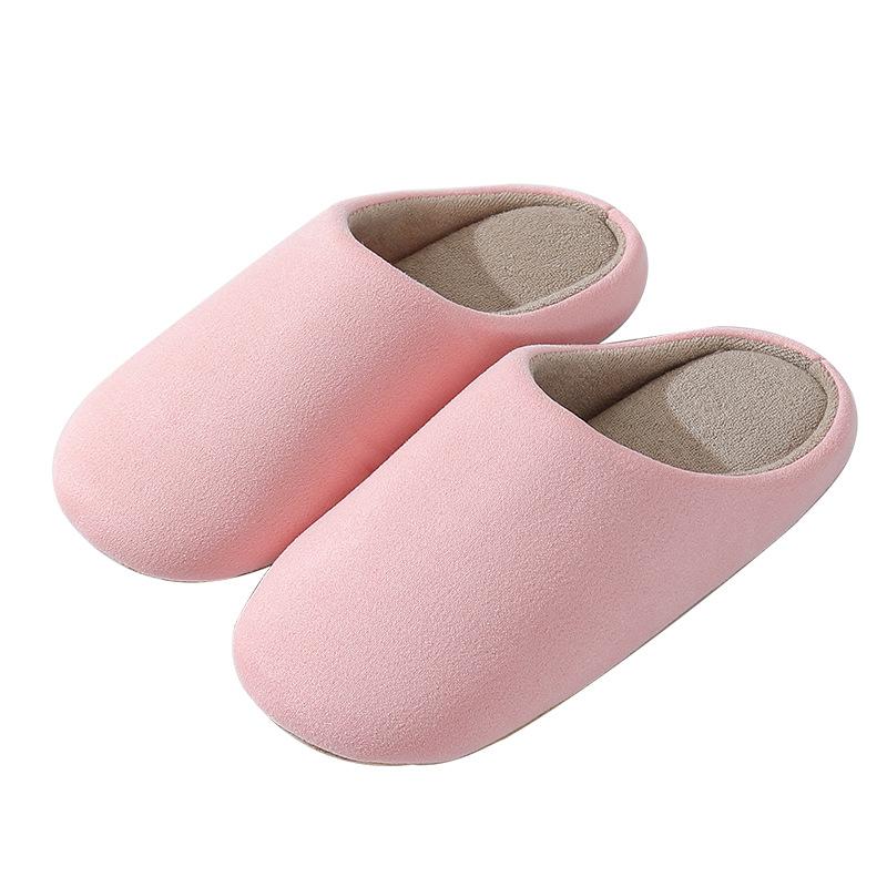 Slippers Women Winter Unisex Home Slippers Soft Warm Plush Indoor Flat Slides Non-slip Coples Men Bedroom Light Slience Shoes