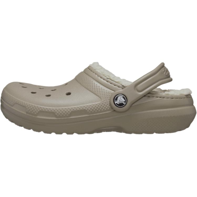 

Crocs Классические сабо на подкладке, износостойкие, с поддержкой, детская обувь для повседневной носки, серые, для детей 3-7 лет 28-29 серый