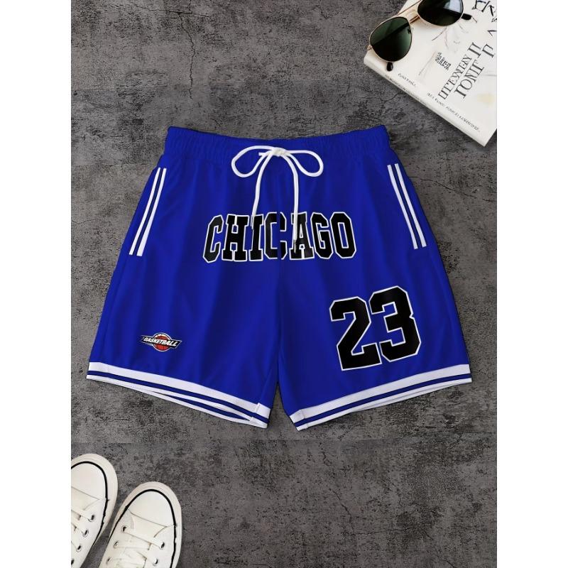 The Summer New Pattern 3D Letter Printed Men's Shorts Are Casual, Fashionable, Soft, Comfortable and Lightweight