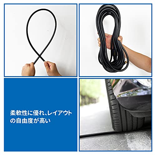 NAMOTEK Pipe Cleaning Hose, Compatible with Kärcher, Pipe Cleaner Hose, 10m, for Pipe Cleaning, Compatible with K2, K3, K4, K5, K6, and K7