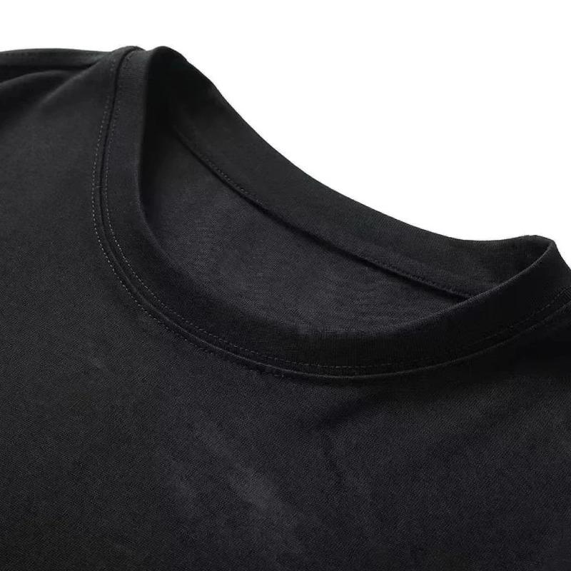 Animation Derivatives Edward Newgate Printed Short Sleeve T-Shirt Men's and Women's 2025 Summer New Fashion Cotton Top
