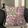 Cartoon T-Tokidoki Pillow Covers Cartoon Sofa Decorative Home Double-Sided Printing Short Plush Cute Cushion Cover