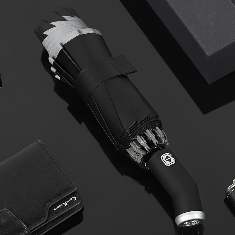 Lilang 10-Rib Reverse Folding LED Business Umbrella
