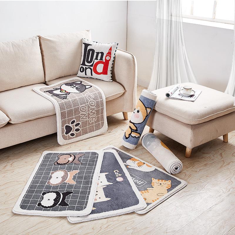 Cartoon Absorbent Bathroom Door Mat