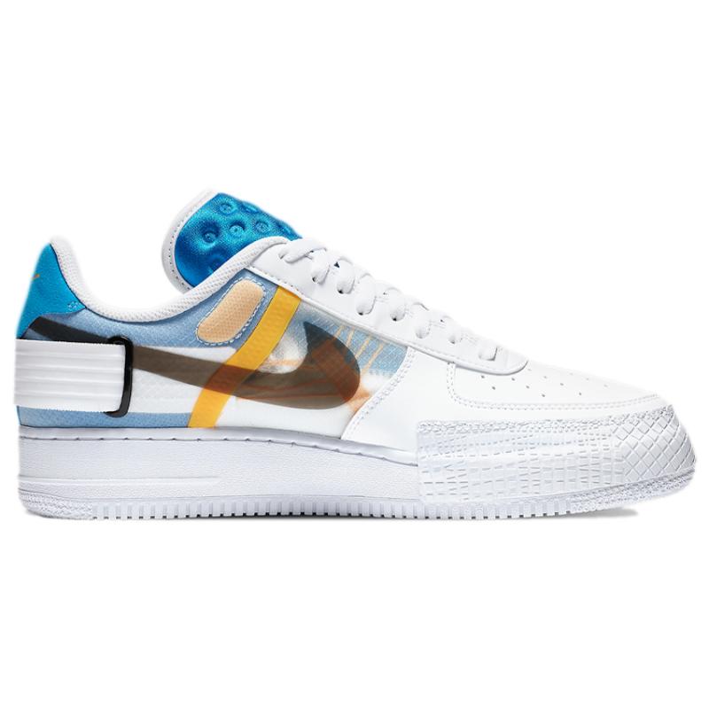 Nike Air Force 1 Low Type Photo Blue Sneakers CK6923-101