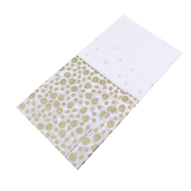 Tablecloth PEVA Dotted Disposable Table Cover Runner Design Party Waterproof Oilproof Tablecloths for Rectangle Tables
