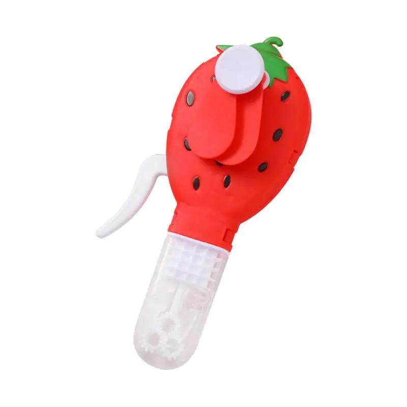 Cartoon Hand-pressure Fan Without Battery Portable Handheld Fan Creative Fruit Shape Color Fan Travel  Office Cooling Fan Neck