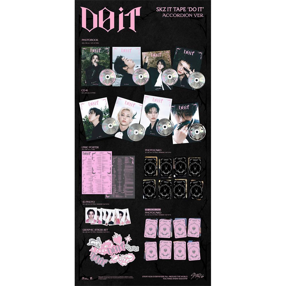 [Pre-order] Stray Kids - SKZ IT TAPE DO IT (ACCORDION Ver.)