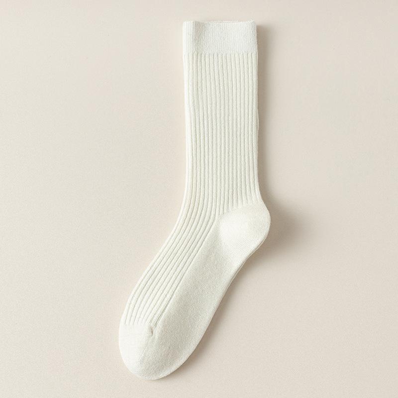 4 Pairs of Female Autumn/Winter Wear Resistant Warm Soft Fluffy Plus Long Wooly Socks