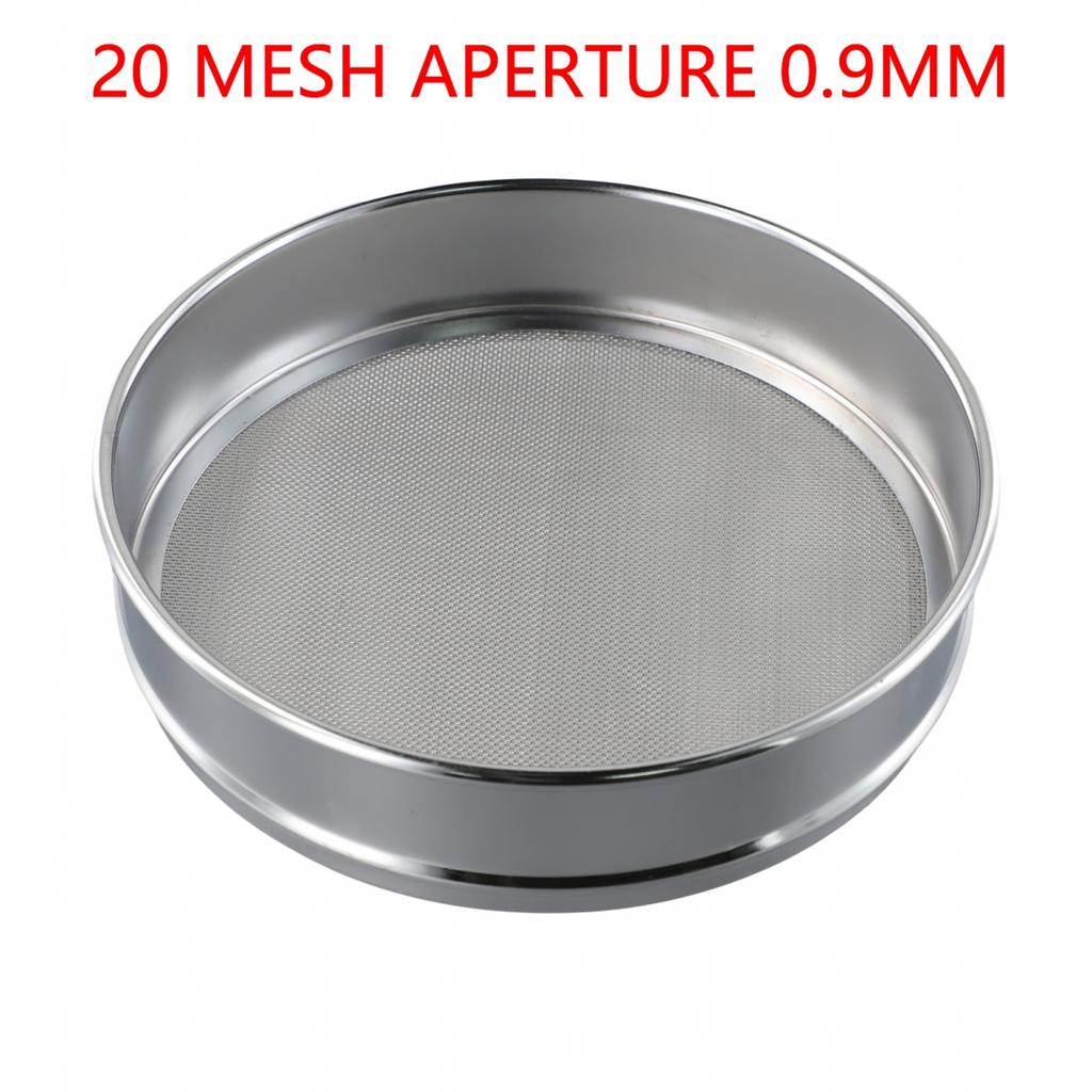 Sieve 1*Test Sieve Sample Frame Practical High Quality Chrome Plated Frame