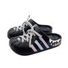 adidas ADILETTE CLOGS Closed Toe Slippers Unisex Black JH9848(Team641-)