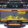 Adesivo de Carro 4X4 Off Road Gráfico Vinil Decalque Para Ford Ranger Raptor Pickup Isuzu Dma Nissan NAVARA Toyota Hilux Acessórios Automotivos