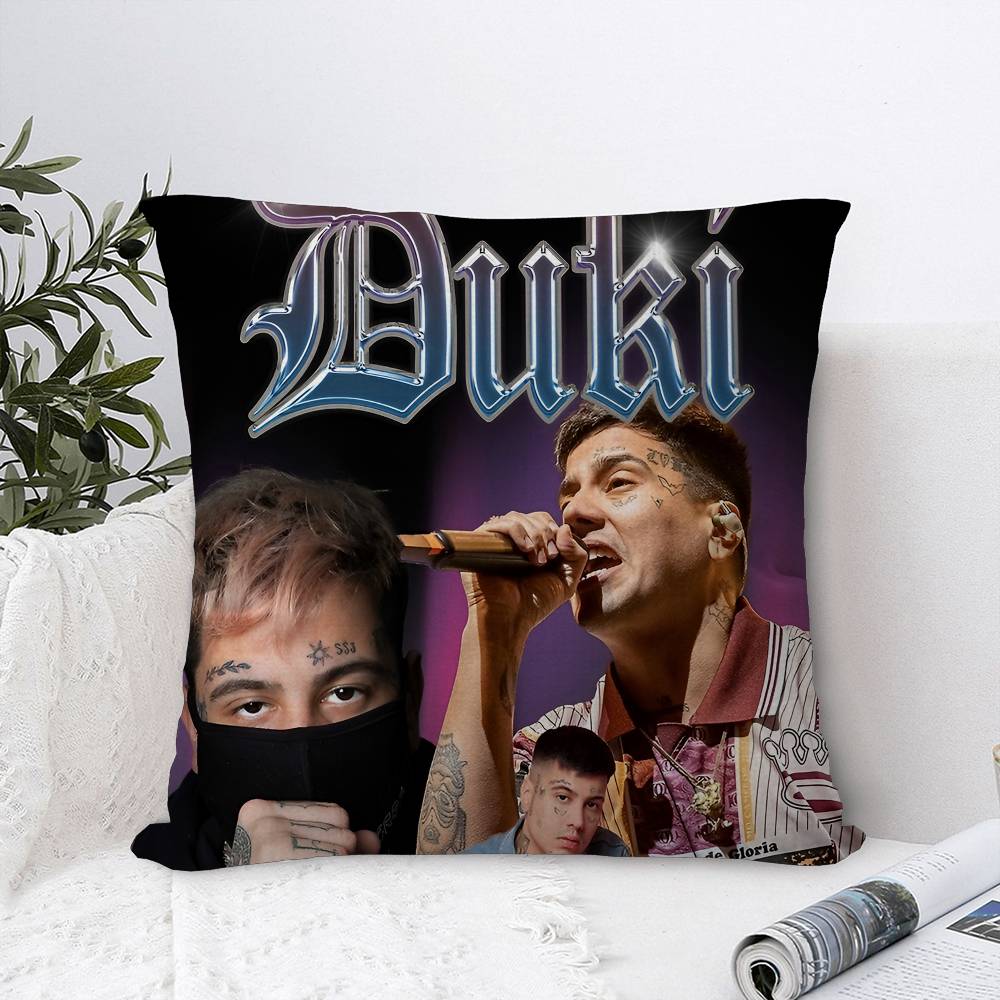 Fashion Rapper D-DUKIS Personalized Picture Text Home Decorative Pillows Household Gifts 45x45cm