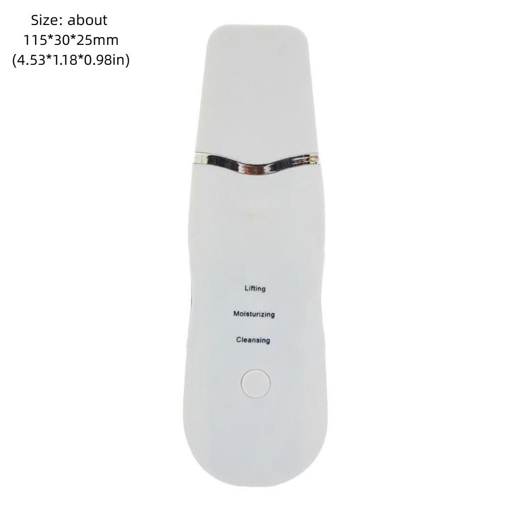 Rechargeable Ultrasonic Skin Scrubber Ultrasonic Ion Black Head Remover Pore Cleaner Skin Care