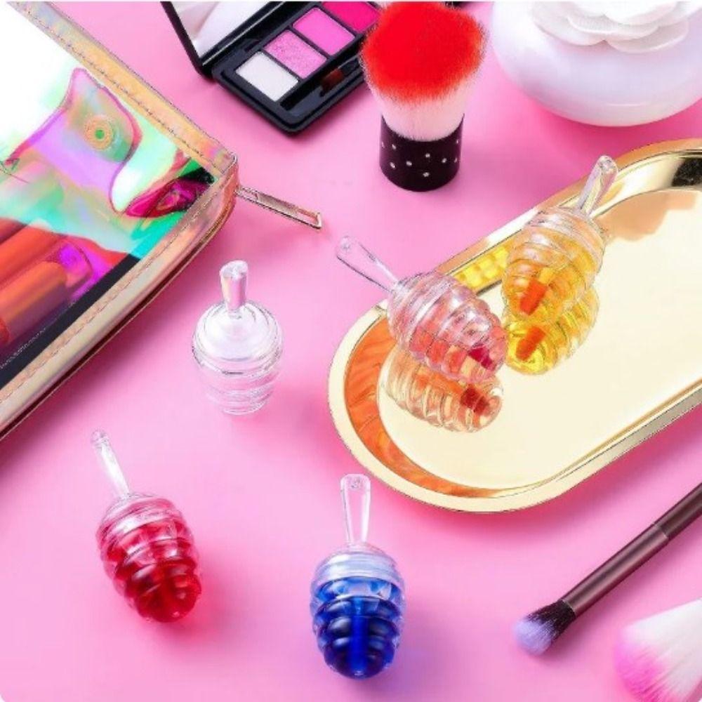 DIY Empty Honey Pots Honeycomb Shape Empty Lip Gloss Bottle Honeycomb Lip Gloss Empty Tube  Travel