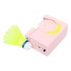 Automatic Rebound Badminton Trainer Kit Single Player Badminton Self Training Device with 6 Shuttlecocks and Remote for