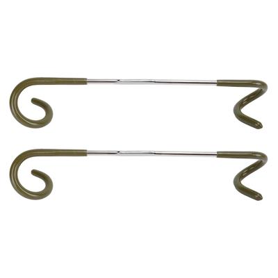 2Pcs Camping Lantern Hook Hanger S Shaped Double Ended Stainless Steel Multifunction Tent Light