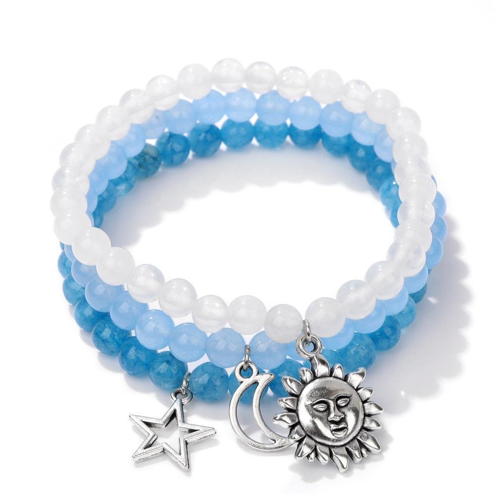 JYL TS Bracelet Women's  Colorful Bead Vibrant Boosts Joy And Vitality