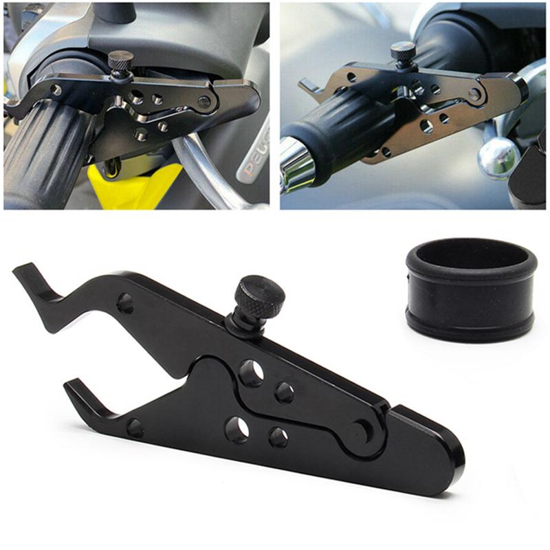 Motorcycle Cruise Control Throttle High Grade Aluminum Lock Assist Retainer Universal Wrist Grip Throttles 2