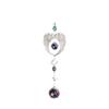 Crystal Angel Wings Wind Chime Sun Catcher Diamond Prisms Pendant Hanging Decoration Dream Catcher Home Garden Decor Windchime
