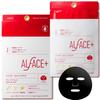 ALFACE Deep Black Face Mask for and [Renewal] 4-Piece Firmness, Anti-Aging Care, Moisturizing, Preservative-Free