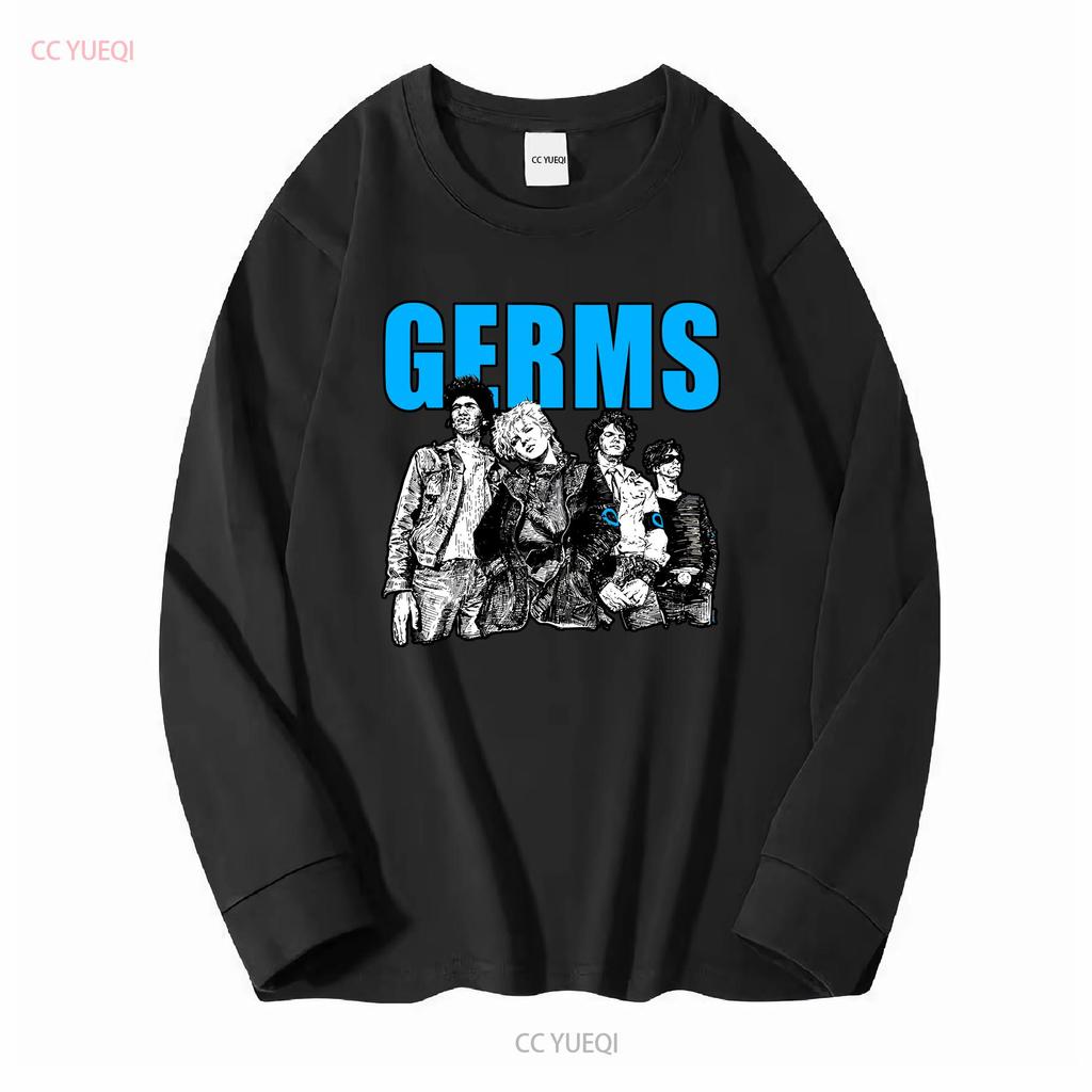 Germs T Shirt SoCal Punk Rock Band Gift for Fan TE2588 Long or Short Sleeves Vintage Washed Stretched Soft Slightly Homme