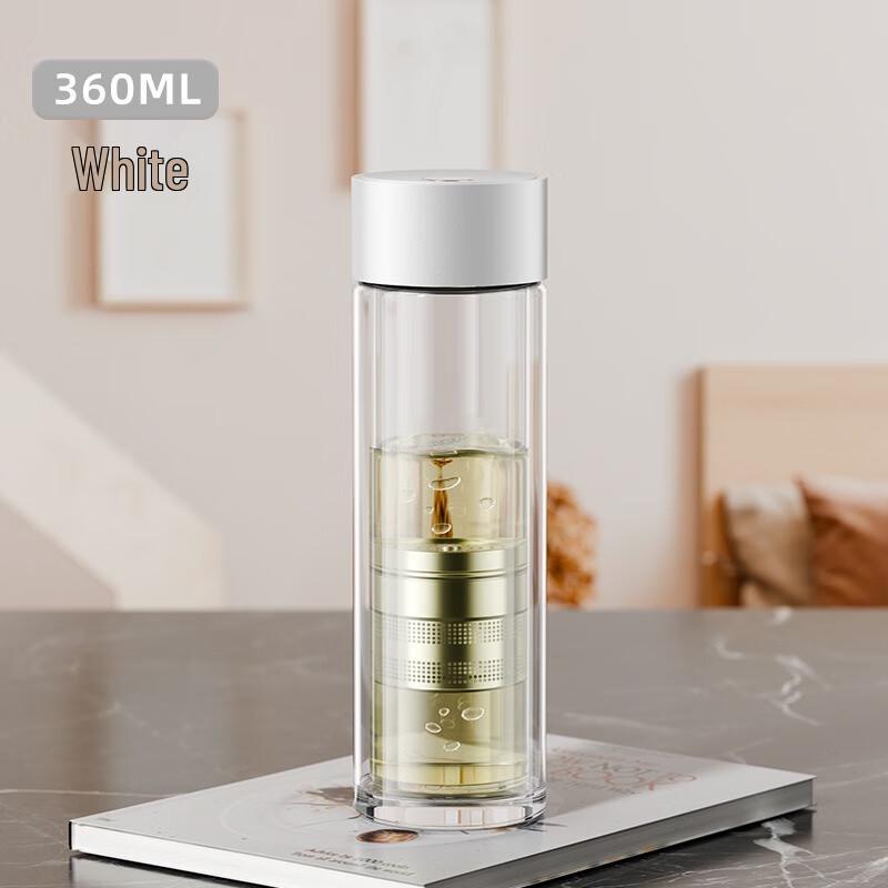 Mingxia Double-Layer Tea Infuser Glass Mug