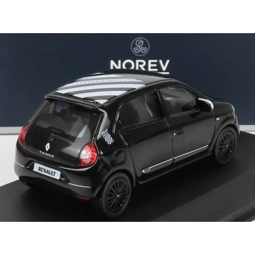 NOREV Renault Twingo 1/43 Scale Diecast Model Car, Renault TWINGO URBAN NIGHT 2021 (Black)