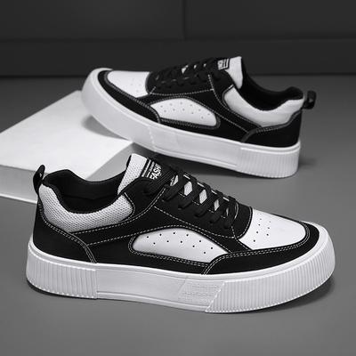 Men'S Shoes High-End White Shoes Breathable And Lightweight Trend Platform Casual Board Shoes