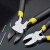 4/6/8 Zoll Mini-Steckdosenzange, Bestückter kleiner Hochleistungs-Drahtseilschneider mit weichem Anti-Rutsch-Griff