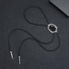 1pc/3PCS Bolo Tie for Male Western Cowboy Style Necktie with Gemstones Buckle Ornaments Masquerades Costume Supply