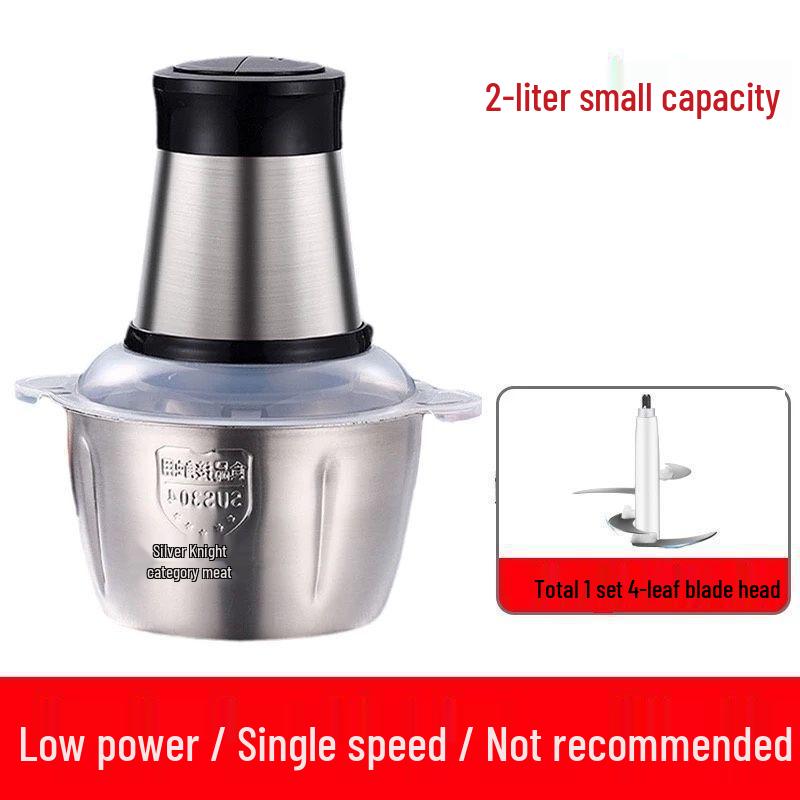 Stainless Steel Electric Meat Grinder & Multi-function Kitchen Appliance