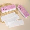 Wax Strips for Hair Removal, Thickened Non-Woven Paper Strips, White Depilatory Cream Tools